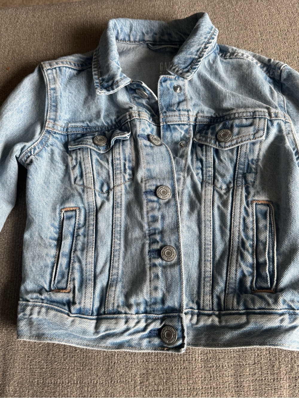 GAP Light Blue Kids Denim Jean Jacket